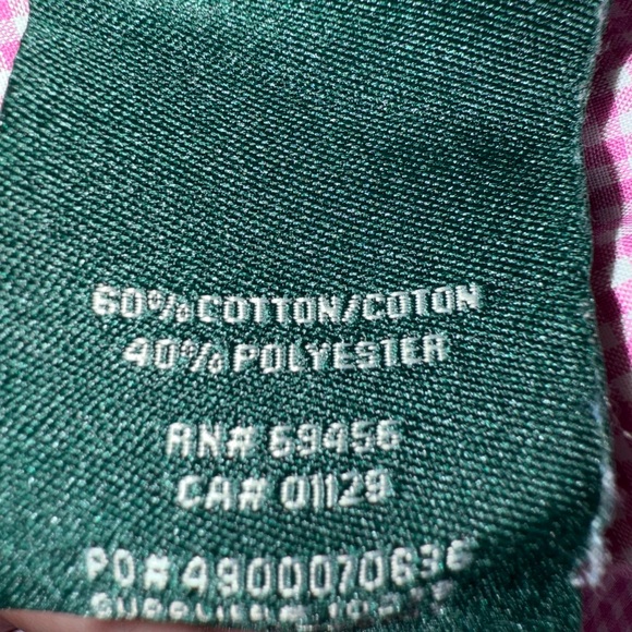 Lauren Ralph Lauren Slim Fit Gingham Stretch Oxford Shirt - Picture 9 of 10